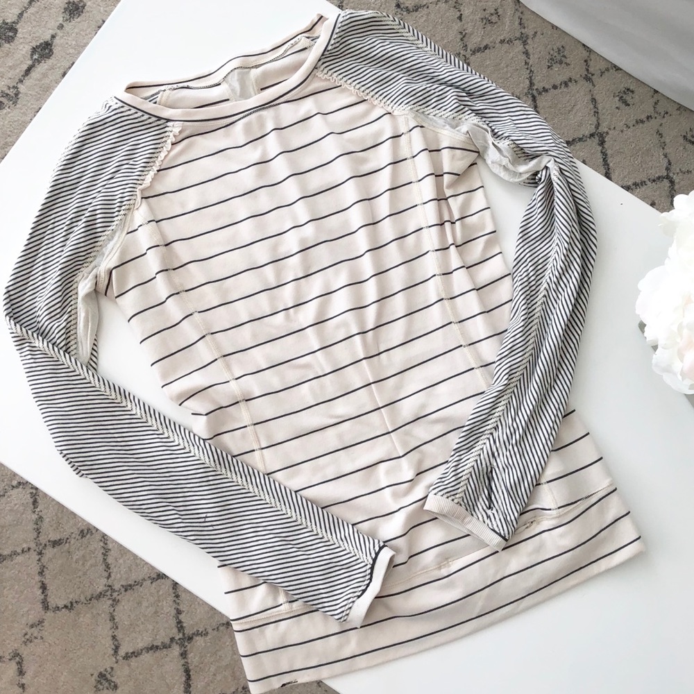 lululemon || full tilt long sleeve || sz 8